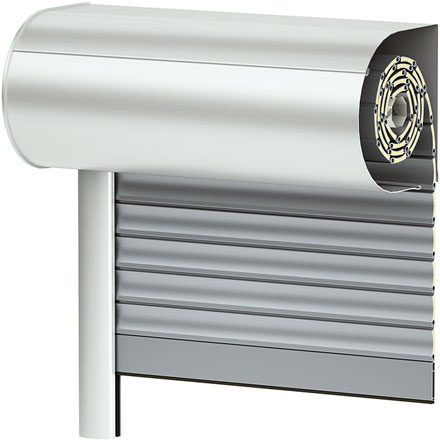 Vorsatz-Rollladen Bauart Runder Kasten Drutex