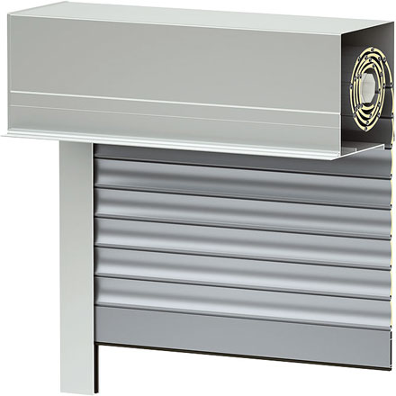 Vorsatz-Rollladen Bauart Unterputz-Kasten Drutex