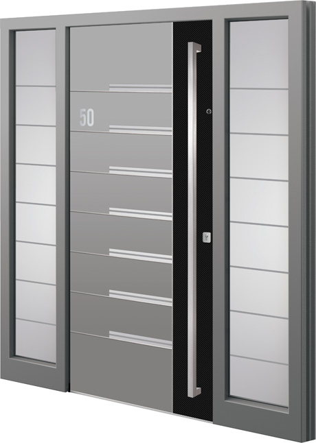 DARMEX SOFIA-9006 Aluminium-Haustuer WIKA Fensterbau